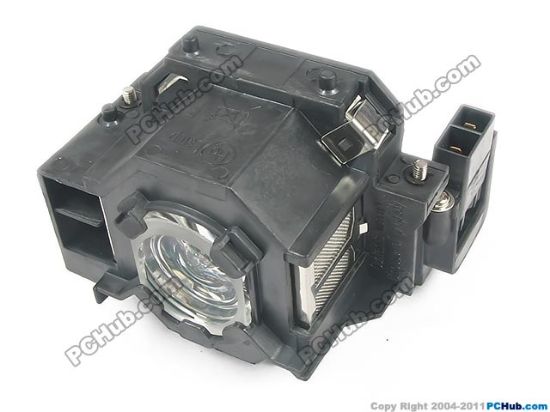 Picture of Epson EMP-S5 S52 T5 X5 X52 Projector Lamp - Compatible For ELPLP41, Lamp with Housing, 2