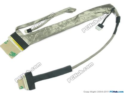 Picture of Toshiba Satellite L500 Series LCD Cable (15") DC02000S800, 15.4", With Webcam Cable
