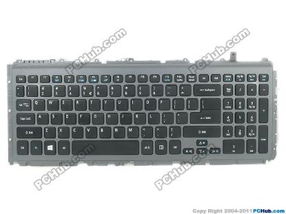 Picture of Acer Aspire M3-581T Series Keyboard MP-11F53U4-528, US-Int, with Frame