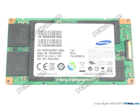 Picture of Samsung MZRPA256HMDR SSD LIF MZRPA256HMDR-000SO, 256GB