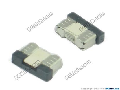 Picture of PCH Component Connector- 0.5mm / 2.0mm Ht 0.5mm Pitch, 4-pin, Slider up type