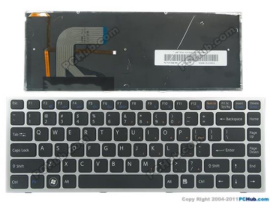 Picture of Sony Vaio PCG-51513L Keyboard US, 15", Black, New