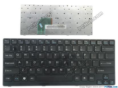 Picture of Sony Vaio VGN-CR Series Keyboard 148023822, US, Black