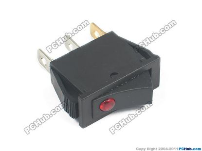 Picture of Juye Switch Type Switch- Rocker KCD189-3P-A 27x10.5x30.9mm Ht. 