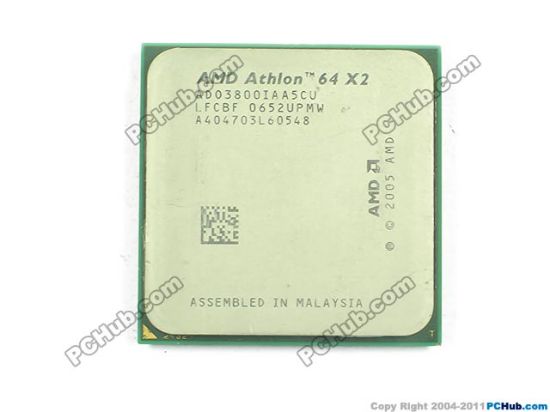 Picture of AMD Athlon 64 X2 3800+ CPU Desktop AD03800IAA5CU