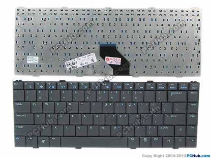 Picture of Fujitsu SIEMENS Amilo Si 2636 Keyboard US, 15". Black,Big RTN, New. New