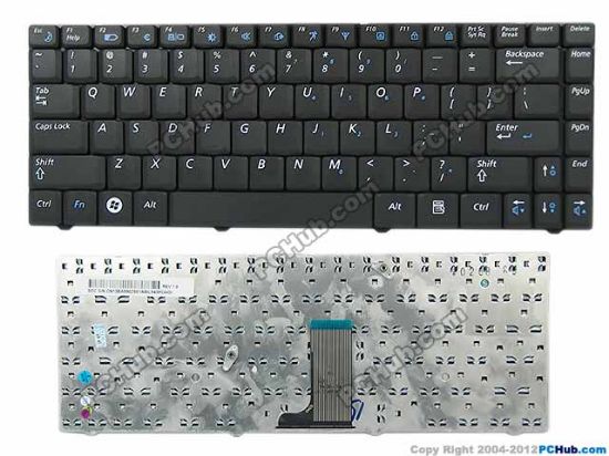 Picture of Samsung Laptop R519 Keyboard US with "€", 15", Black, New