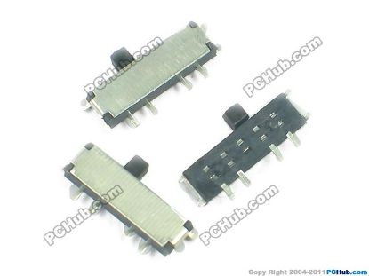 Picture of Juye Switch Type Switch- Sliding MSK-12C03-07(1P2T) 9.7x2.6x1