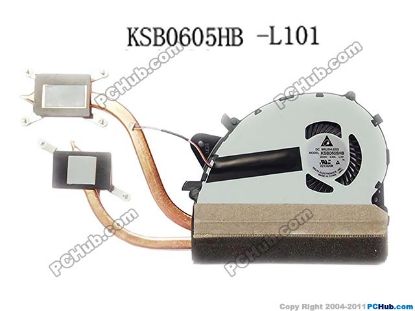 Picture of Sony Vaio SVS15 Series Cooling Fan  300-0101-2358_A, with Heatsink