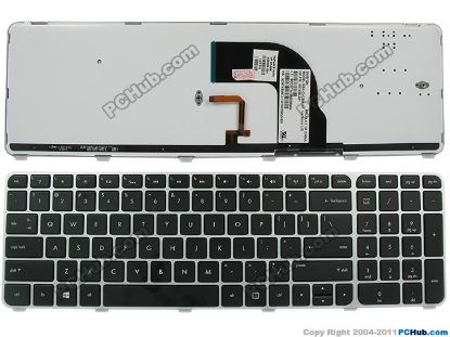 Picture of HP Pavilion dv7-6000 Series Keyboard 666001-001, "NEW"