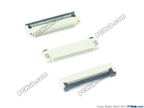 Picture of PCH Component Connector- 0.5mm / 2.0mm Ht 0.5mm Pitch, 30-pin, Flip type