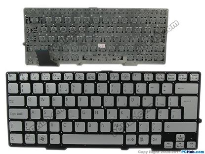 Picture of Sony Vaio SVS13 Series Keyboard 149014911GB, UK, w/o Backlit, Silver "New"