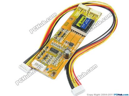 Picture of PCH Inverter 2-Lamp Type LCD Monitor /TV Inverter (Universal Use) 2-Lamp, 6-Pin, SF-02S2026, 120x30mm, For 5"-17" Di