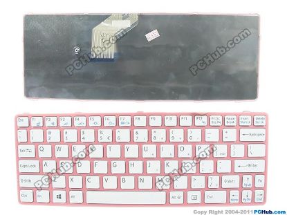 Picture of Sony Vaio SVE11 Series Keyboard US Version, Pink Color