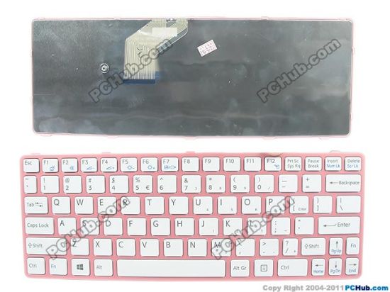 Picture of Sony Vaio SVE11 Series Keyboard US Version, Pink Color