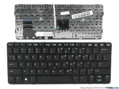 Picture of HP EliteBook 820 G1 Series Keyboard US no Frame no Backlight, 730540-001