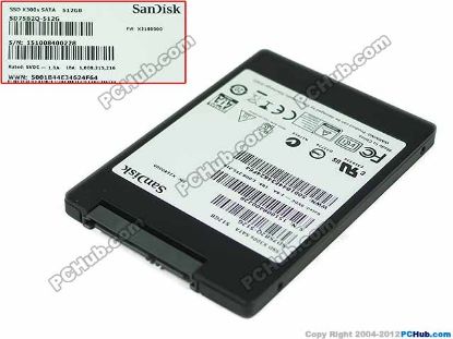 Picture of SanDisk SD7SB2Q-512G-1001 SSD 2.5" SATA 300GB - 512GB 512GB, 100x70x6.5mm, New