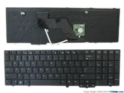 Picture of HP EliteBook 8540p Series Keyboard US, "NEW" Black