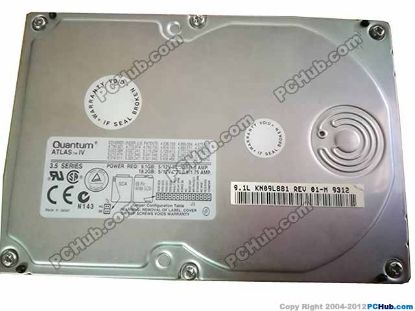 Picture of Quantum KN09L881 HDD 3.5" SCSI 1.2GB-10GB KN09L881