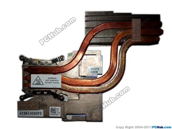 Picture of Dell Alienware M18x R2 Cooling Heatsink DP/N:077YMM 77YMM