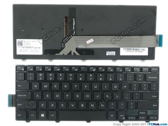 Picture of Dell Inspiron 14 5447 Keyboard 21H9J, "NEW" with Backlit