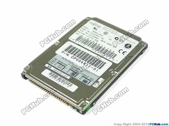 Picture of Fujitsu MHM2100AT HDD 2.5" IDE 6GB-10GB MHM2100AT, CP004811-01, 10GB