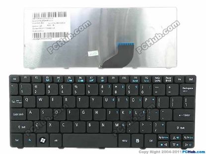 Picture of Acer Aspire ZE6 Series Keyboard US with "€", 15", Black, New