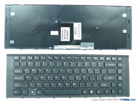Picture of Sony Vaio VPCEA Series Keyboard 148792021, US, Black
