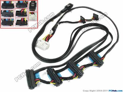 Picture of Dell Server Parts Cable - Various NFJ71, PE T420 ODD & HDD Cable "New"