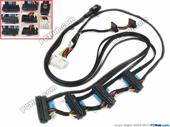 Picture of Dell Server Parts Cable - Various NFJ71, PE T420 ODD & HDD Cable "New"