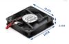 Picture of Yushi YS12025B12H-F YS-12025-12040-2W, IP68 Waterproof Server-OEM Fan