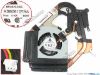 Picture of Dell XPS 14z L412z Cooling Fan  BD50, DP/N: MK9J3, DC5V 0.40A, Heatsink  fan