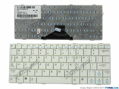 Picture of BenQ Joybook Lite U101 Series Keyboard US, 15" , White, New