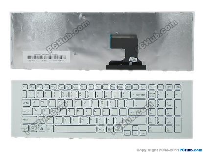 Picture of Sony Vaio VPCEJ Series Keyboard 148972311, US, White