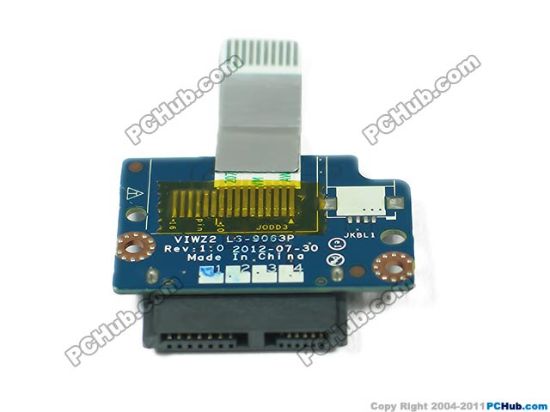 Picture of Lenovo IdeaPad Z500 IDE / SATA Connector VIWZ2 LS-9063P, NBX00019F00