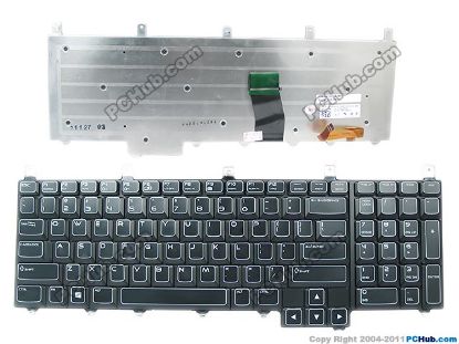 Picture of Dell Alienware M18x R2 Keyboard NSK-D8G1D