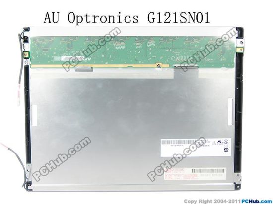 Picture of AU Optronics G121SN01 LCD 12.1" SVGA 12.1, LCD, 20-Pin, New