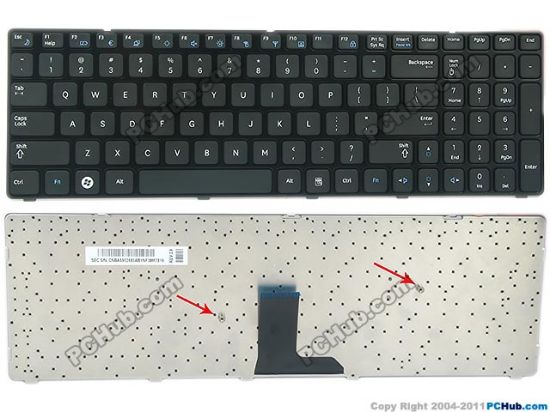 Picture of Samsung Laptop R580 Keyboard US, 17", Black, New