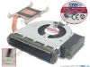 Picture of Lenovo ThinkPad T520 series Cooling Fan  60.4QE26.001, DC5V 0.5A, heatsink fan