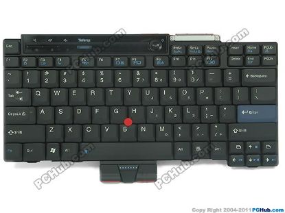 Picture of Lenovo Thinkpad X300 Series Keyboard US, 15", Black