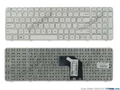 Picture of HP Pavilion G6-2000 Series Keyboard 699498-001, US, White