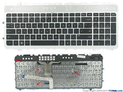 Picture of HP Envy 17-3000 Series Keyboard HP ENVY17-3000