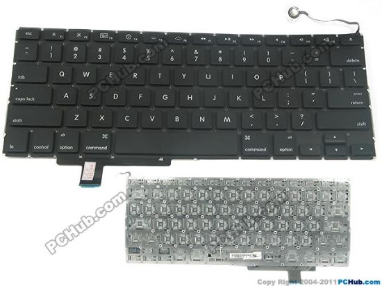 Picture of Apple Macbook Pro 17" Unibody Core 2 Duo A1297-Early2009 Keyboard US, Black
