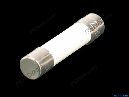 Picture of PCH Fuse Ceramic Tube- Fast Blow F5AL250V , 5A 250V , 6X30mm Length 