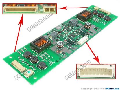 Picture of Ambit T05I023.02 LCD Monitor / TV Inverter 6-Lamp, 8-Pin, T05I023.02, For 22"-32"  Display