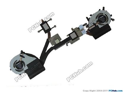 Picture of SUNON EF40060S1-C020-S99 Cooling Fan  34ZRKTMTN00, DC5V 2.50W, Heatsink fan, 2fan