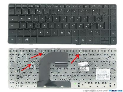 Picture of HP ProBook 6460b Keyboard 641834-201, Brazil, w/o Pointer "New"