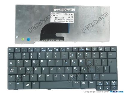 Picture of Acer Aspire One D150 Series Keyboard US, 15", Black