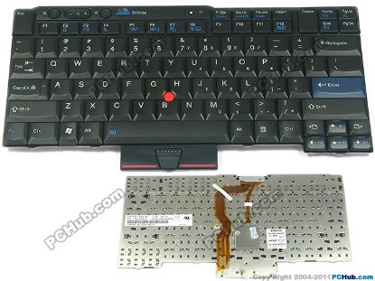 Picture of Lenovo ThinkPad T410 Series Keyboard US, 15", Black, New
