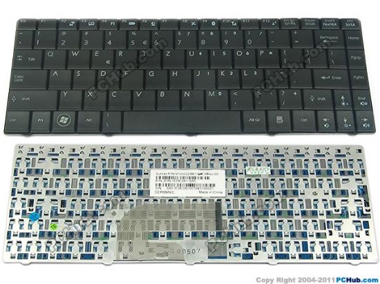 Picture of MSI EX460 (MS-1452) Keyboard US with "€", 15", Black, New